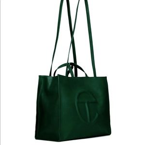 NWT Telfar dark olive shopper!